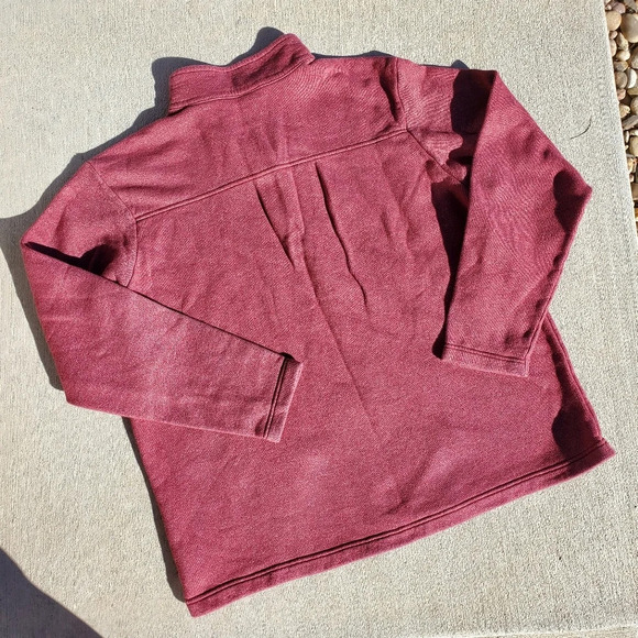 Columbia Men's Great Hart Mountain III Half Zip Size XXL Red Jasper Heather - Picture 9 of 11
